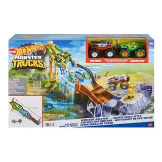 Hot Wheels Pista Monster Trucks Torneo De Los Titanes Color Multicolor