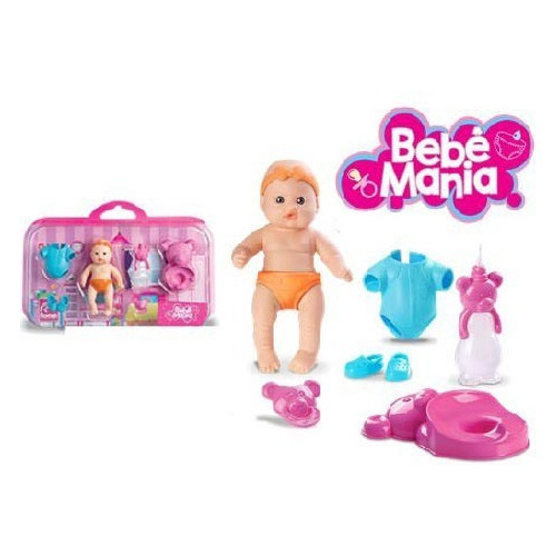 Bebe Mania Pipi Blister Mini 11cm Roma Muñecas Arbrex 4505