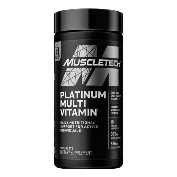 Platinum Multivitami Muscletech - Unidad a $60819