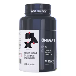 Omega 3 - 90 Capsulas - Max Titanium