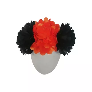 Tocados Catrina Diadema Flor De Cepmasúchil Colores Muertos 