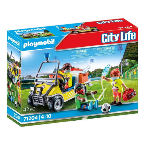 Playmobil Rescue Coche De Rescate 71204 Cantidad De Piezas 42