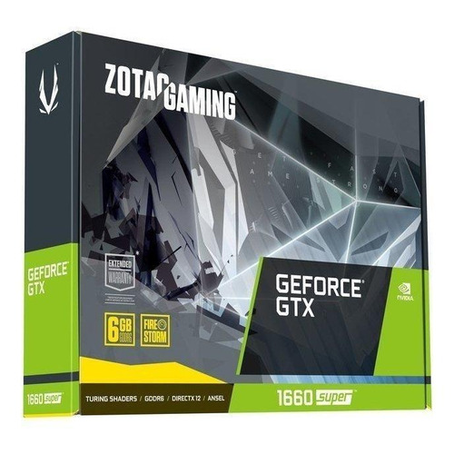 Tarjeta de video Nvidia Zotac  Gaming GeForce GTX 16 Series GTX 1660 SUPER ZT-T16620F-10L 6GB