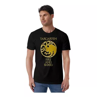 Playera House Of The Dragon Gold Targaryen