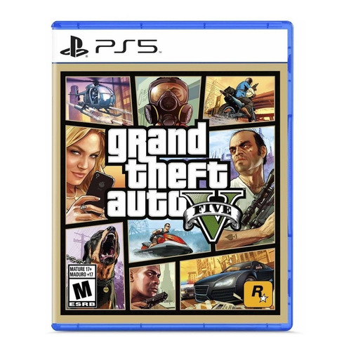 Grand Theft Auto V  Standard Edition Rockstar Games PS5 Físico