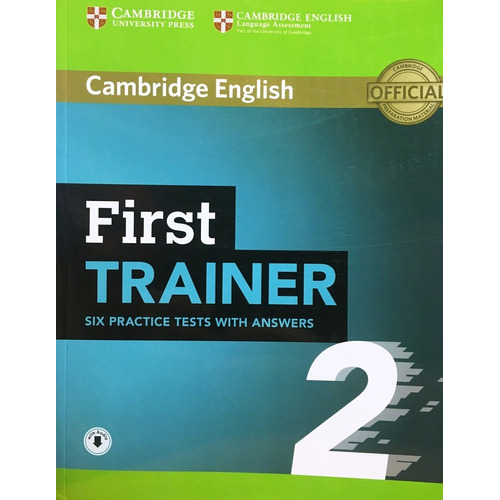 Cambridge First Trainer 2 :six Pract Test W/key With Downloa