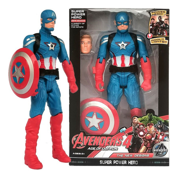 Capitan America Avengers 4 Powe