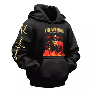 Buzo Hoddie Capota Unisex The Weekend Save Your Tears