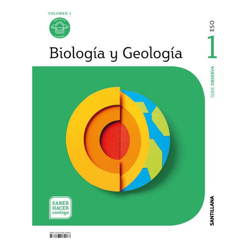 1eso Biologia Y Geologia Mochila Ligera Saber Hacer Contigo Santillana, De Vários Autores. Editorial Santillana Educación, S.l., Tapa Blanda En Español