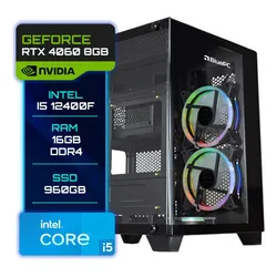 Pc Gamer Bluepc Intel I5 12400f 16gb Rtx 4060 8gb Ssd 960gb no Mercado Livre com oferta e cupom de desconto