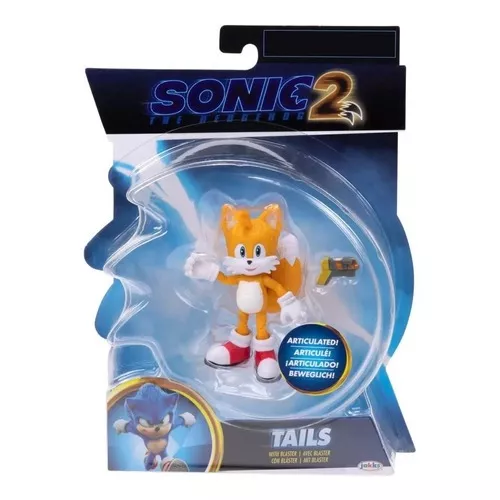 Novo Boneco Sonic 2 The Hedgenog Kit Colecionável Jakks