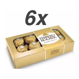 Kit 6 Bombons Ferrero Com 8 Cada Pronta Entrega