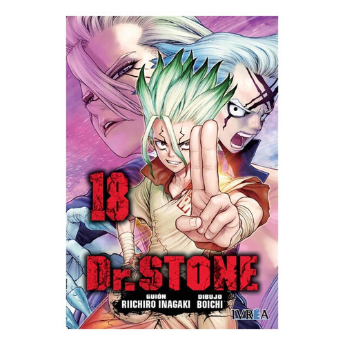 Manga Dr Stone Tomo 18 - Ivrea España, De Boichi, Riichiro Inagaki. Editorial Ivrea España, Tapa Blanda En Español