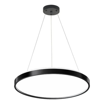 Colgante Led Moderno Orion Negro Con Control Remoto Lda80032 Negro