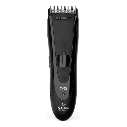 Cortapelo Clipper Gama Black Titanium T742 Usb Inalámbrico Color Negro