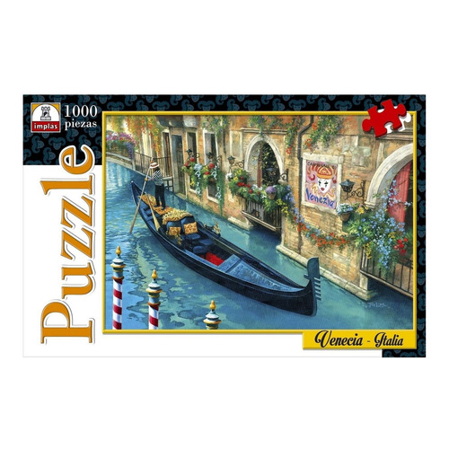 Puzzle 1000 Piezas Venecia Italia Implás Art 292