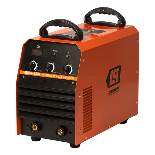 Soldadora Inverter Trifasica 400a Lusqtoff Mma-400 Color Naranja