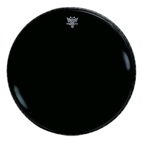 Parche Remo Usa P3-1022-es Powerstroke 3 Ebony 22 Para Bombo