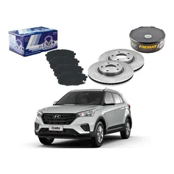  Kit Disco Pastilha Freio Dianteiro Creta 1.6 2.0 2017 A 2020
