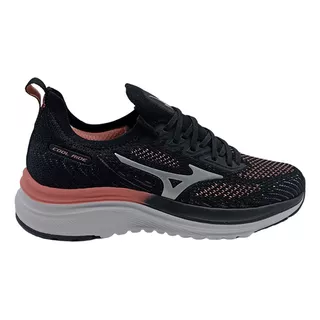 Tênis Mizuno Cool Ride Feminino, Cadarço, Tecido Respirável