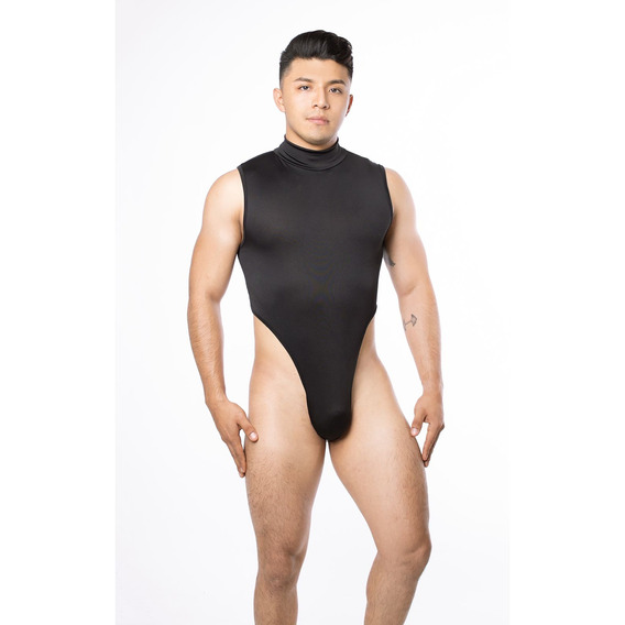 Viced Man Jumpsuit Sports Lycra Lencería Hombre Con Tanga 