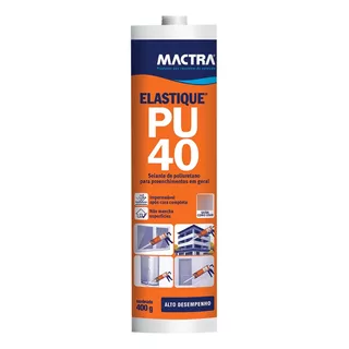 Adesivo Selante Elastique Pu40 400g Mactra