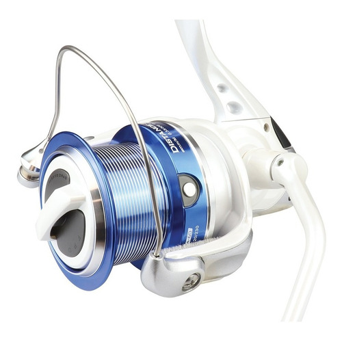 Reel Frontal Okuma Distance Surf Arena Dsa-60 Pesca Lance Color Blanco Lado de la manija Derecho/Izquierdo