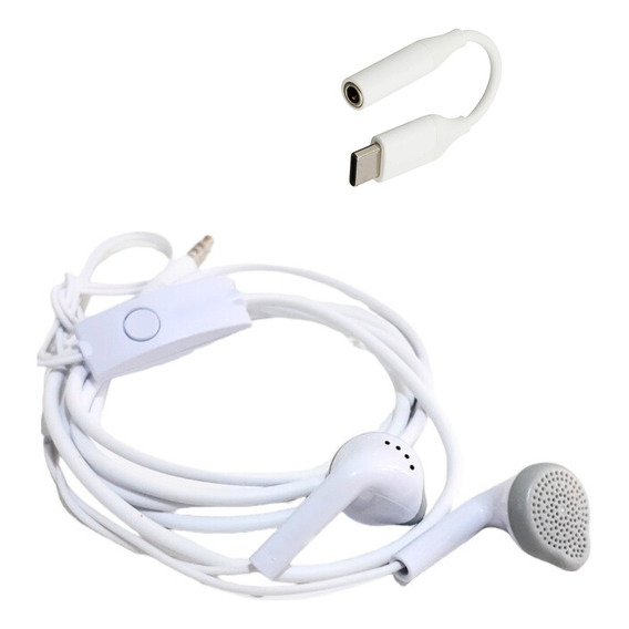 Auriculares Para Samsung Manos Libres  + Adaptador Usb-c