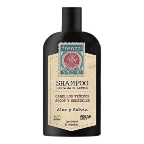 Shampoo Libre De Sulfatos - Siliconas Y Parabenos - Frenzzi