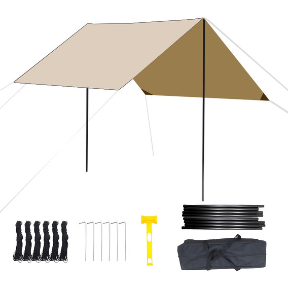 Toldo Carpa Plegable 3x3 Para Negocio Acampar Multifuncional