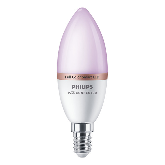 Lámpara Led Inteligente Philips Wiz 4,9w E14 Blanco Y Color