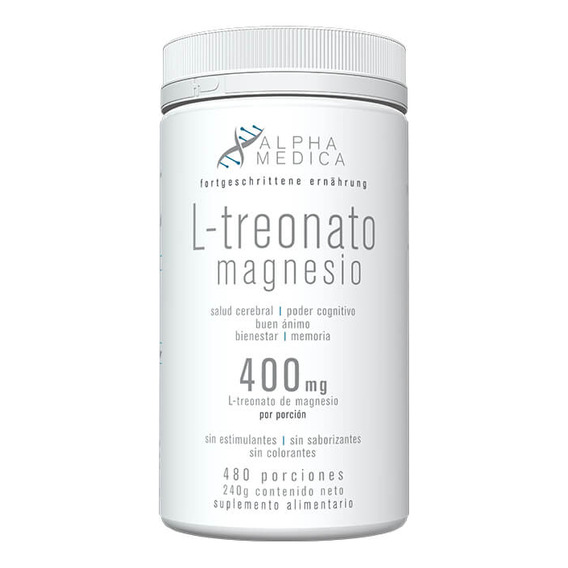 L-treonato Magnesio 400mg 240gr - Alpha Medica