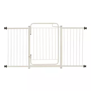 Portão Pet Segurança Grade Porta Cachorro Criança 144/149 Cm