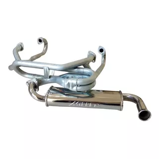 Kit Headers Y Silenciador Pancho Vocho Full Injection Miller