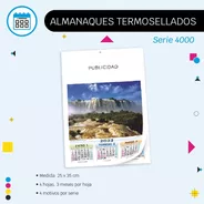 Almanaques Termosellados C/publicidad X100u