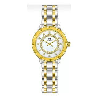 Reloj Mujer Oro Diamantes Europea Regalo Dia De La Madre!!