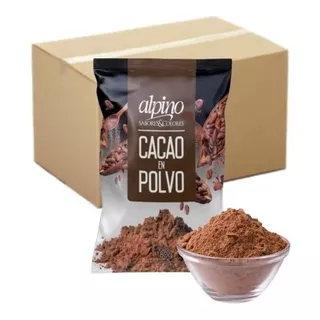 Cacao Amargo En Polvo 180 Gr Alpino