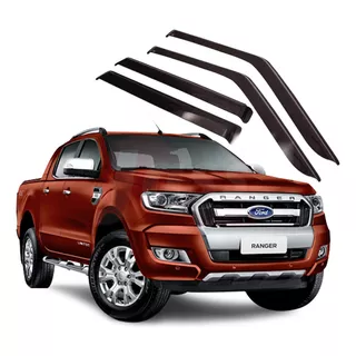 Deflector Ranger 2013 2019 Ventanilla Adhesivo Oriyinall X4 Unidades