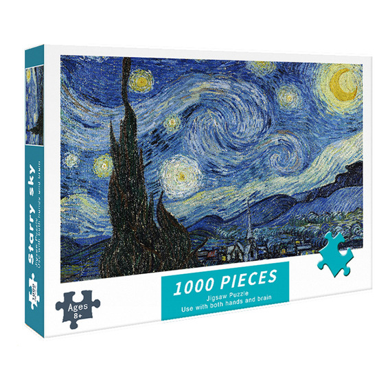 1000 Piezas Rompecabezas Van Gogh La Noche Estrellada