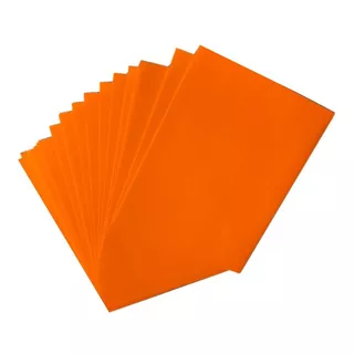 Papel Autoadherible Radiante Naranja Carta 500h Paq