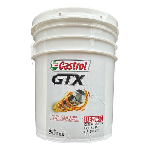 Aceite para motor Castrol mineral 20W-50 para autos, pickups & suv de 1 unidad