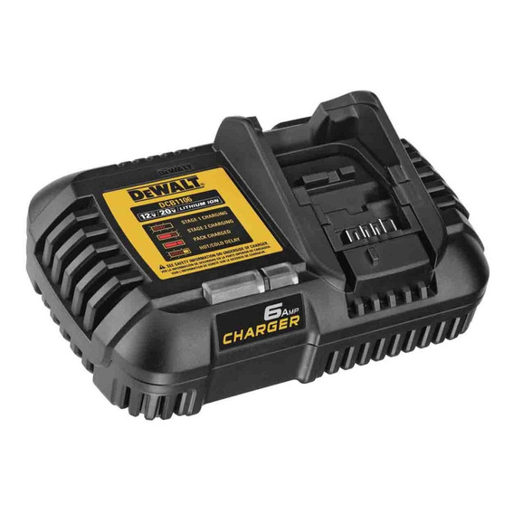 Cargador De Batería Dewalt Flexvolt 6 Amp Dcb1106 12-20-60v