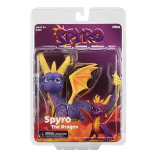 Neca Spyro Figura Articulada 7 Pulgadas Spyro The Dragon