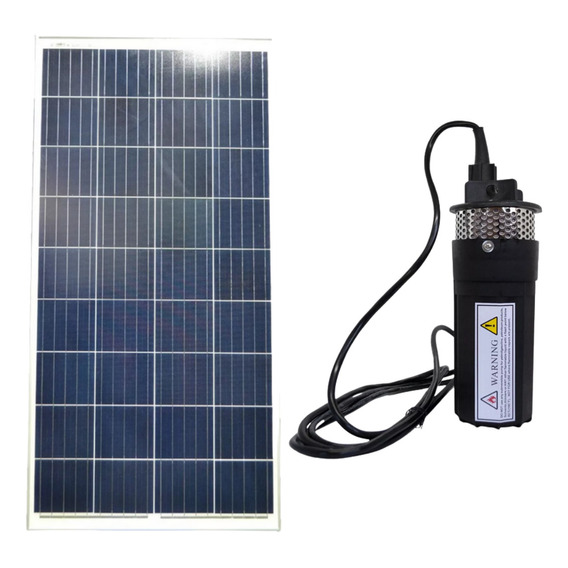 Kit Solar Bomba Sumergible 360 Lph 70 Mts + Panel 210w