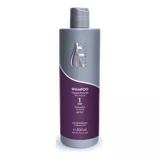 Fit Cosmetics Shampoo Limpeza Profunda 500ml Step 1
