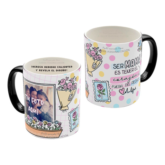 Mug Pocillo Mágico Personalizado