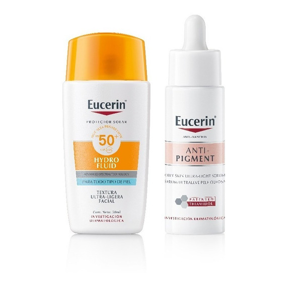 Eucerin Protector Solar Hydro Fluid + Anti-pigment Serum