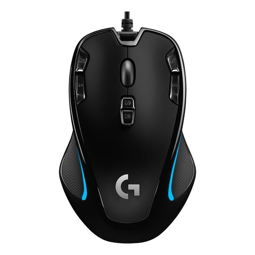 Mouse gamer de juego Logitech  G Series G300S negro