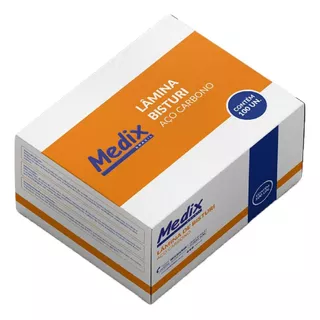 Lamina De Bisturi Nº20 Aço Carbono C/100und- Medix