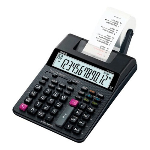 Calculadora Casio Hr-100 De Escritorio Con Impresora Bicolor